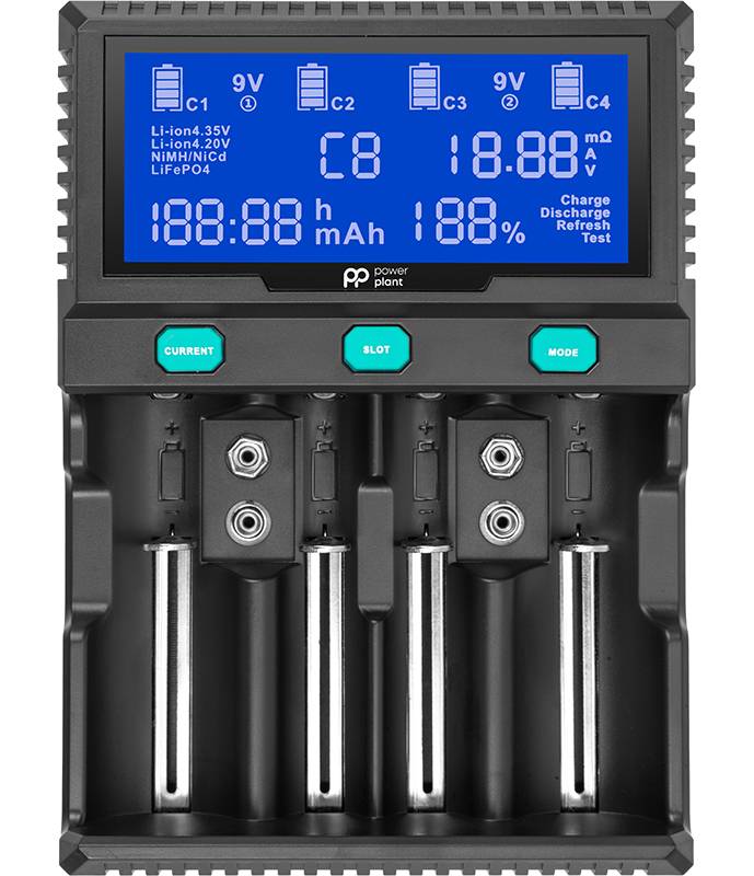 З/устройство для аккумуляторов AA/AAA PowerPlant для AA, AAA PP-A4 (AA620173)