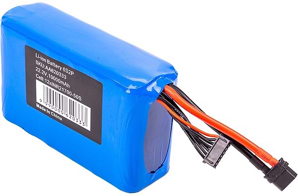 Фото - Аккумулятор для квадрокоптера HiSmart 6S2P 22.2V 10000mAh (AA620333)