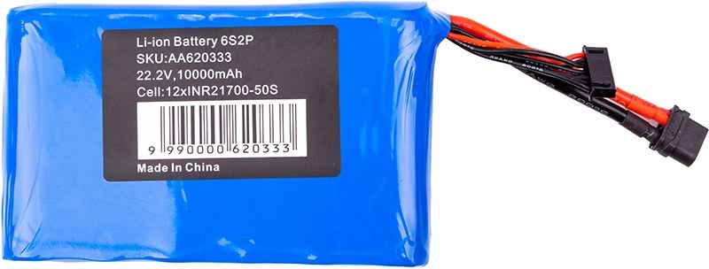 Акумулятор для квадрокоптера HiSmart 6S2P 22.2V 10000mAh (AA620333)