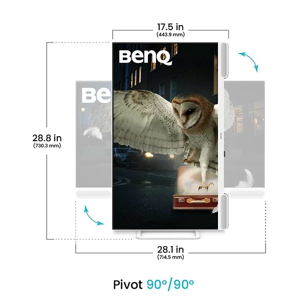 Фото - Монитор BenQ EW3290U White (9H.LN4LJ.LBE)