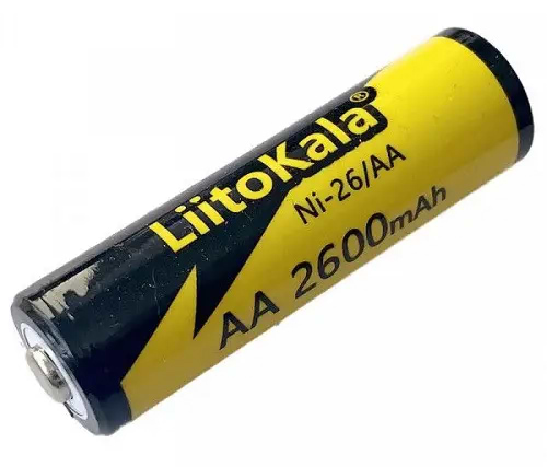 Аккумулятор тип AA LiitoKala Ni-26/AA 1.2V 2600mAh 1 шт.