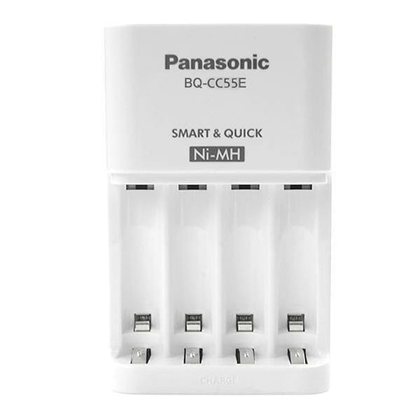 Фото - З/пристрій для акумуляторів AA/AAA Panasonic Smart-Quick Charger (BQ-CC55E)