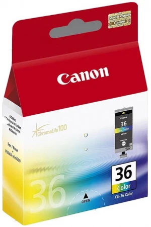 Картридж для струменевих принтерів/БФП Canon для TR150 CLI-36 Color (1511B001AF)