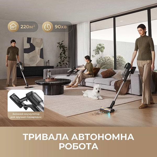 Фото - Пилосос ручний миючий Dreame R20 Ultra AquaCycle (VRV57F)