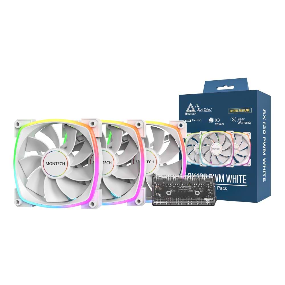 Корпусный вентилятор Montech RX120 PWM (W31)
