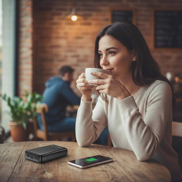 Фото - Батарея мобільна XO PB313 20000mAh 10W Black