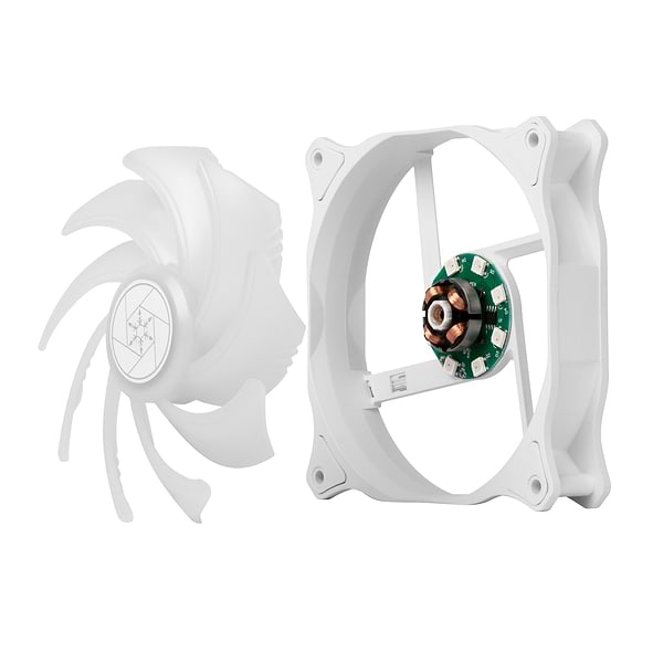 Фото - Корпусный вентилятор Silver Stone Air Blazer 120RW-ARGB (SST-AB120RW-ARGB)