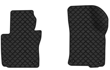 Коврики из экокожи в салон авто передние EVAtech для Octavia A5 (AT, 4 clips) Skoda 2004-2013 2 поколение Liftback EU (SK12165AB2TL4BBB)