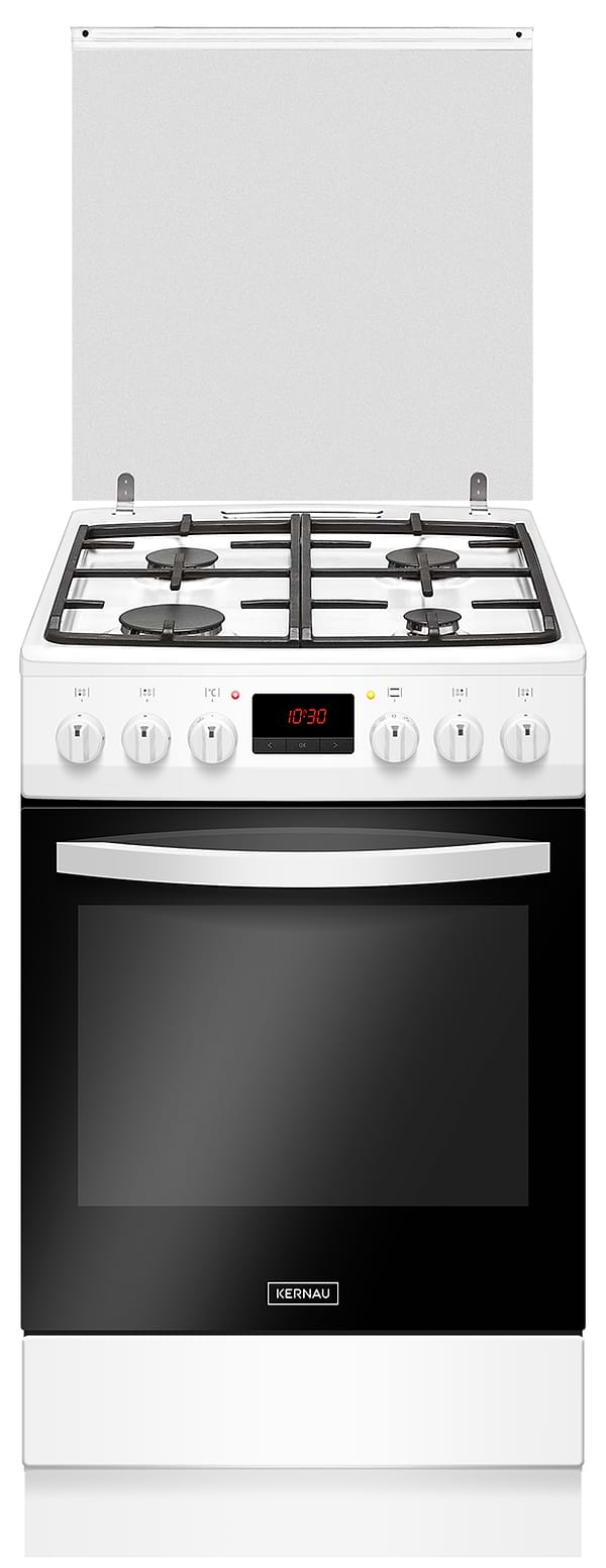 Фото - Плита газова 
Kernau KFC 5010 GE CI W