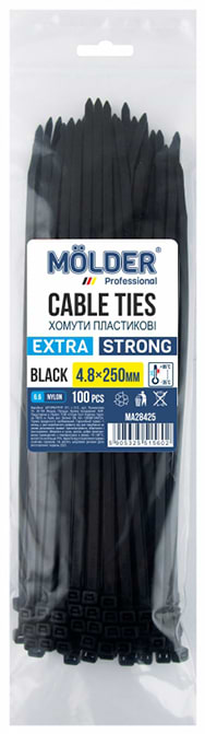 Фото - Набор хомутов Molder 4.8x250 (MA28425)