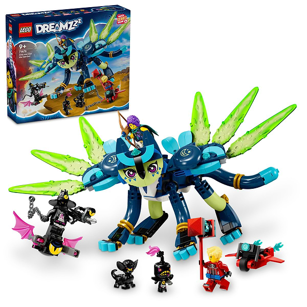Фото - Конструктор LEGO DREAMZZZ Зоуі й котосова Зіан (71476)
