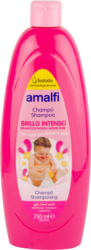Шампунь для дітей Amalfi Інтенсивний Блиск 750 мл(ABSIS750) - Фото 1