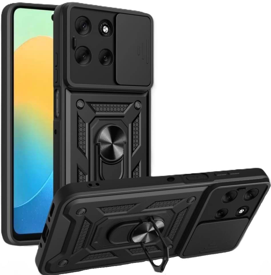 Чехол для смартфона BeCover for Motorola Moto G56 Black (715036)