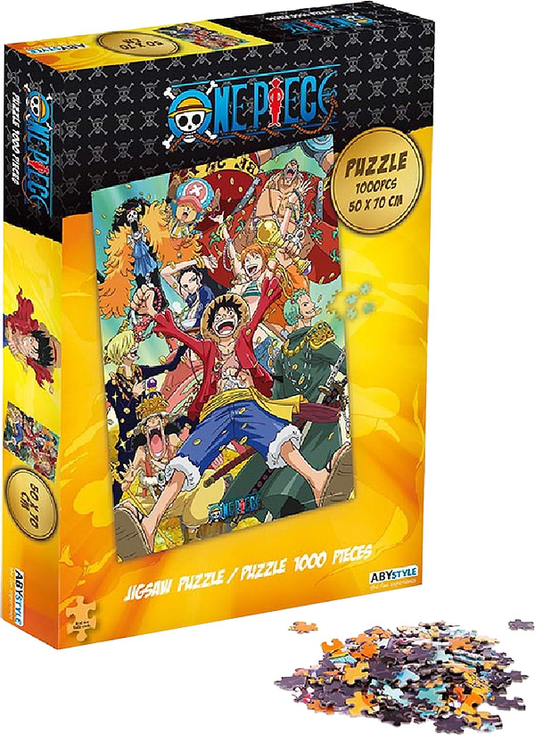 Фото - Пазли (8 +) ABYstyle ONE PIECE Straw Hat Crew 1000 ел. (ABYJDP003)