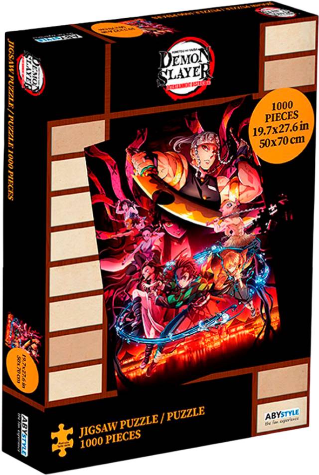 Фото - Пазлы (8+) ABYstyle DEMON SLAYER: KIMETSU NO YAIBA Key Art 1000 эл. (ABYJDP014) Фото - Пазлы (8+) ABYstyle DEMON SLAYER: KIMETSU NO YAIBA Key Art 1000 эл. (ABYJDP014)