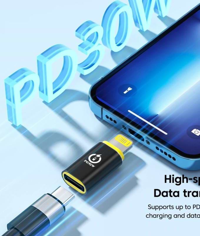 Фото - Перехідник аудіо XOKO Type-C - Lightning 30W (AC-033)