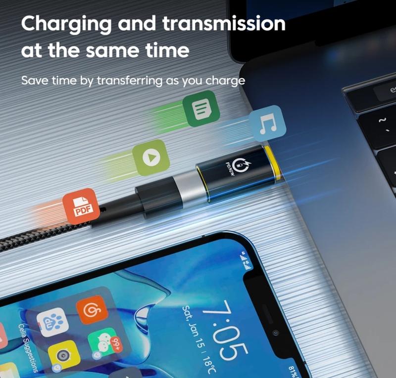 Фото - Перехідник аудіо XOKO Type-C - Lightning 30W (AC-033)