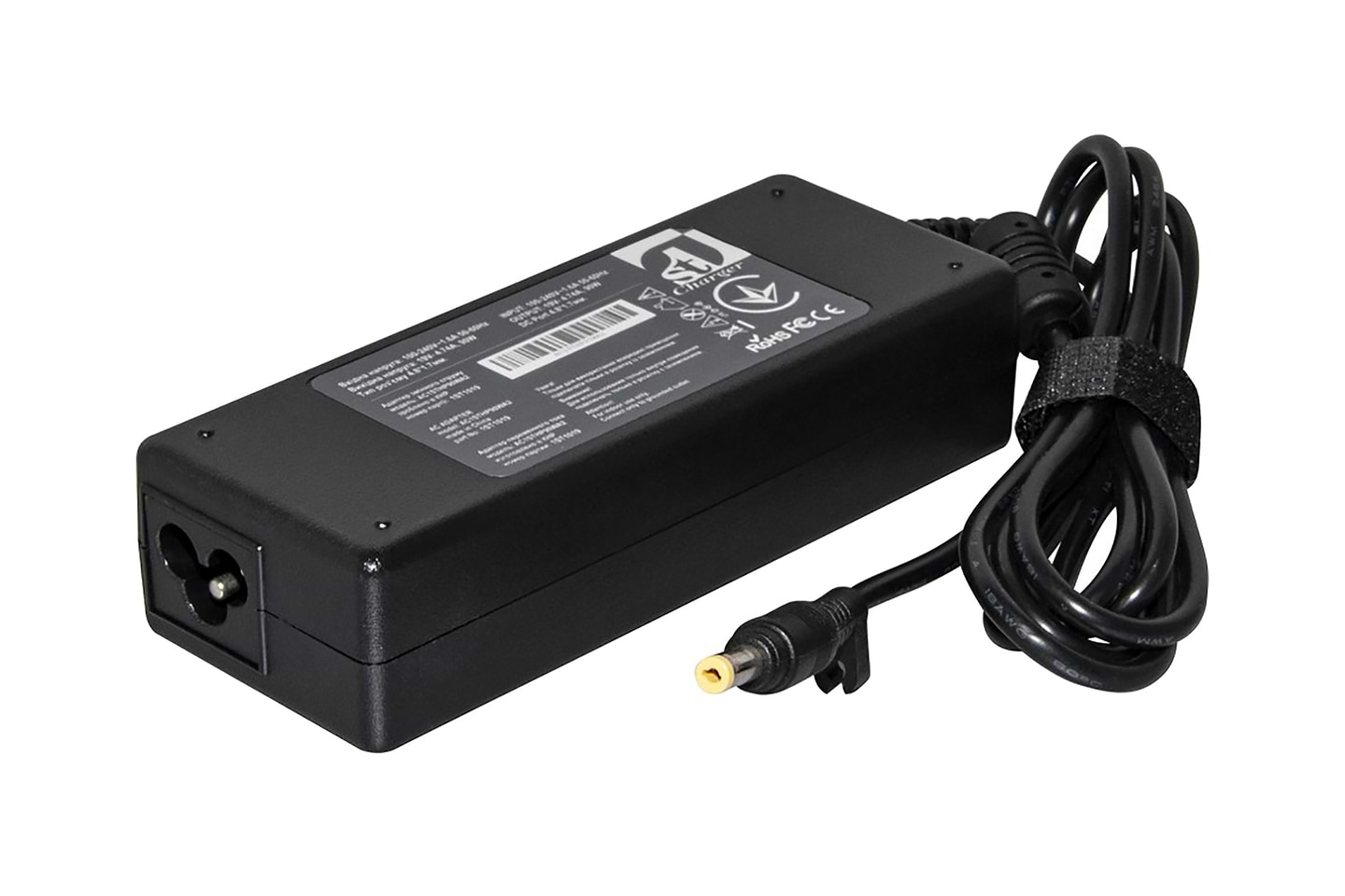 Зарядное устройство для ноутбука 1stCharger HP 90W 19V 4.74A 4.8x1.7 силовой кабель (AC1STHP90WA2) - Фото 1