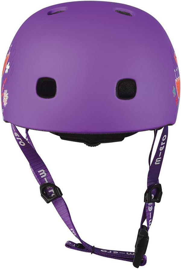 Фото - Шолом Micro Фіолетовий з квітами (52-56 см, M) (AC2138BX)