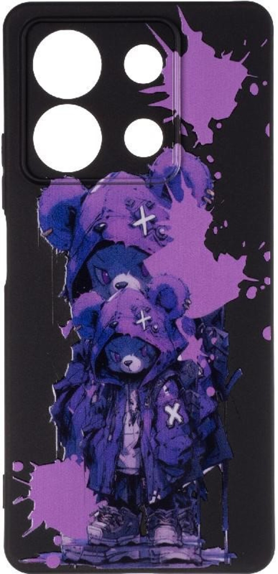 Чехол для смартфона Gelius Print Case UV for Xiaomi Redmi Note 13 5G Bear (96932) - Фото 1