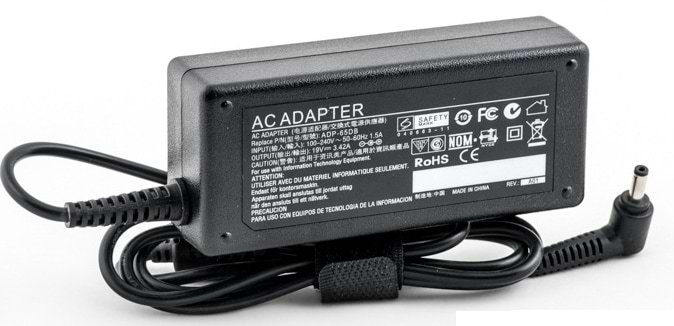 Купити Зарядний пристрій для ноутбука PowerPlant Acer 220V 65W 19V 3.42A (AC65F3011) - Фото 1 Зарядний пристрій для ноутбука PowerPlant Acer 220V 65W 19V 3.42A (AC65F3011) - Фото 1