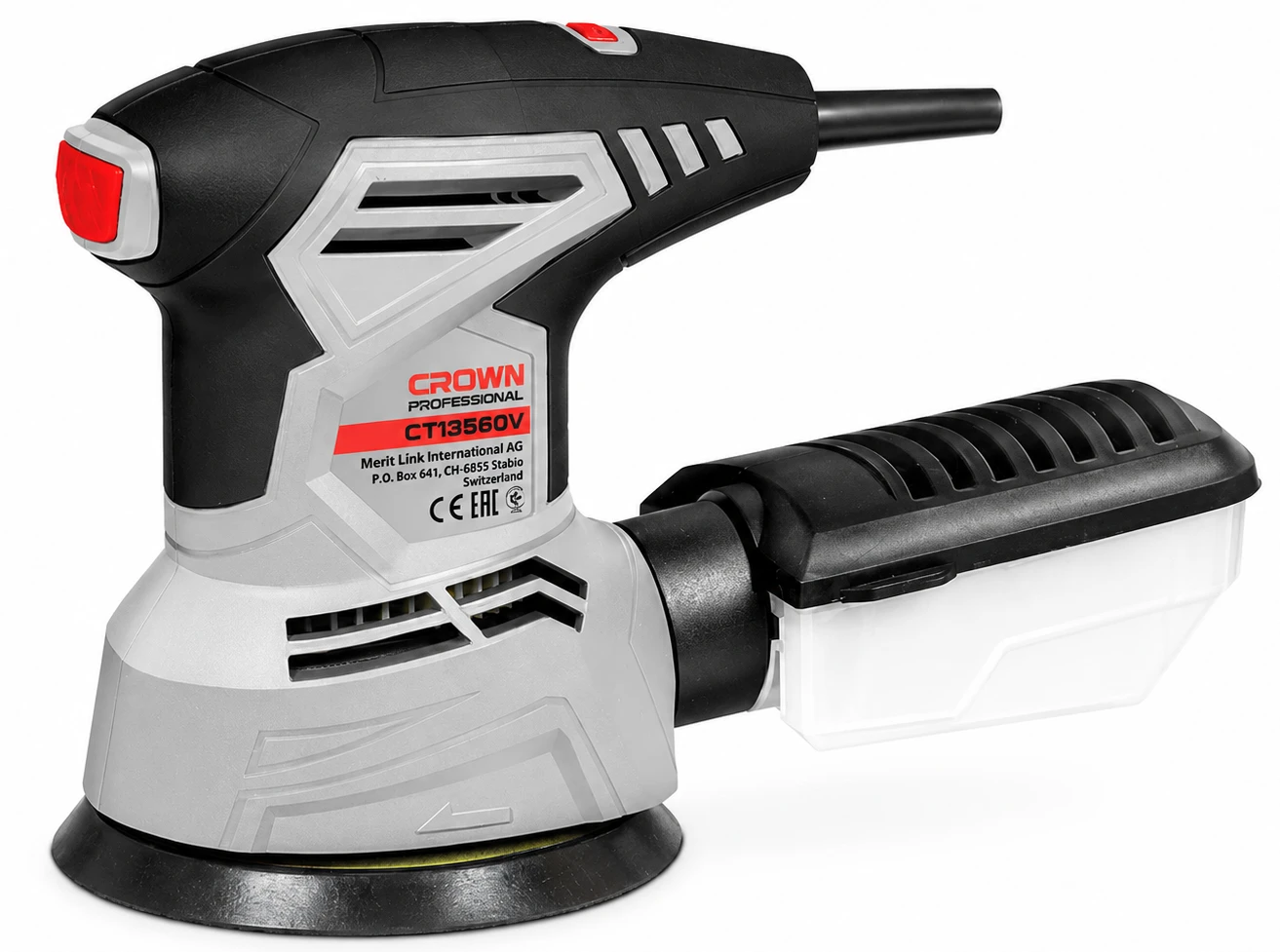 Эксцентриковая шлифовальная машина Crown CT13560V