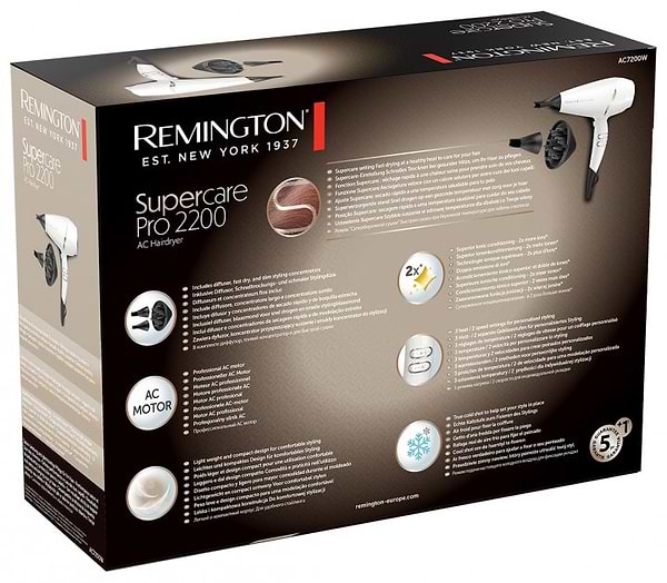 Фото - Фен Remington Supercare PRO 2200 AC motor (AC7200W)