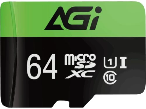 Карта пам'яті AGI microSDXC 64Gb Choice TF138 (C10 UHS I) Retail + adapter (AGI064GU1TF138-R2)