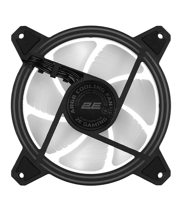 Фото - Корпусный вентилятор 2E Gaming Air Cool Infinity M (2E-ACF120IMW-ARGB)