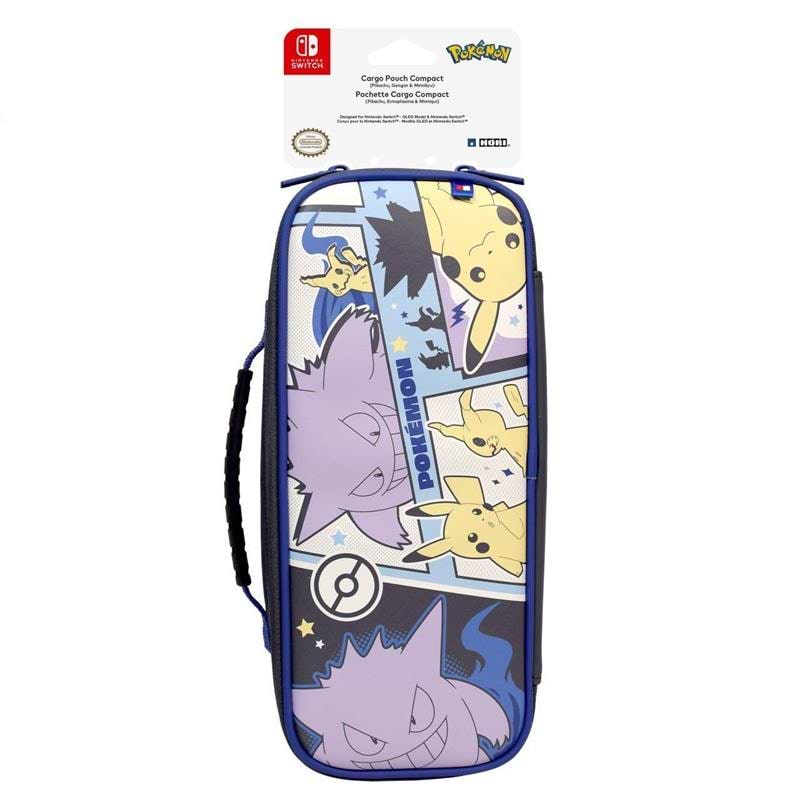Фото - Чохол для ігрової приставки Hori Cargo Pouch Compact (Pikachu, Gengar, Mimikyu) (ACC-0845)