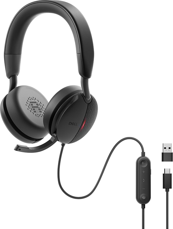 Фото - Гарнитура проводная Dell Pro Wired ANC Headset WH5024 (520-BBGQ)