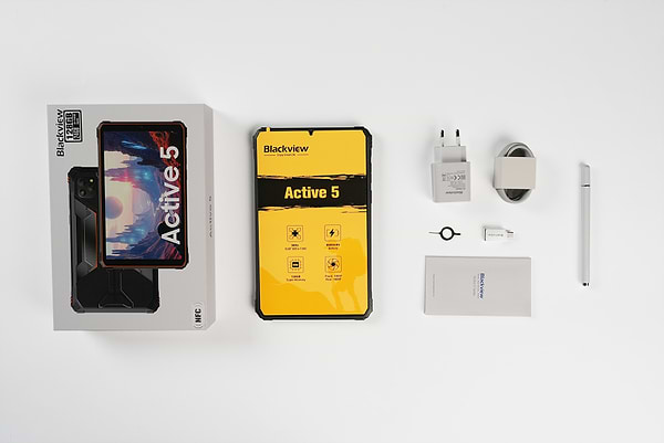 Фото - Планшет Blackview Active 5 LTE 8.68'' 8/128GB Rugged Tab MIL-STD-810H NFC Black (BVACTIVE5_B)