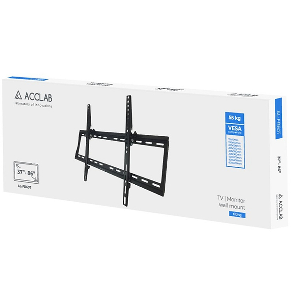 Фото - Крепление для телевизора ACCLAB AL-FR60/T 26-75+Кабель HDMI 1.8 м + Органайзер (1283126631214)