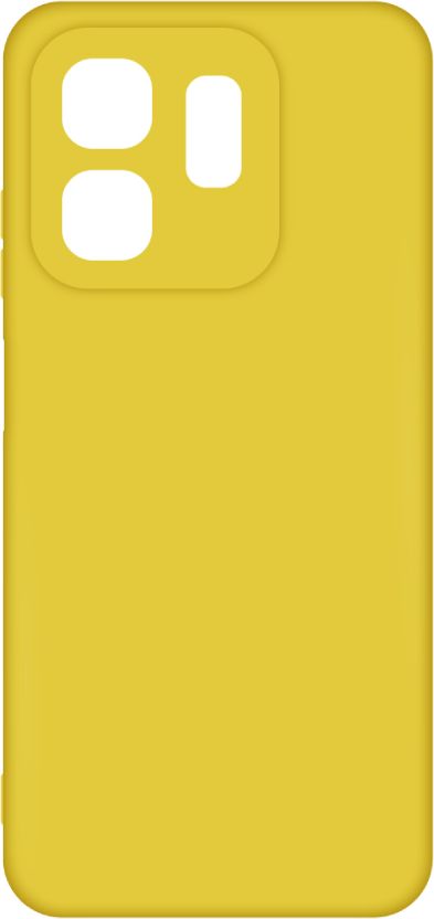 Чохол для смартфону ACCLAB Silicone Case for Infinix Hot 50i Yellow (1283126601255)