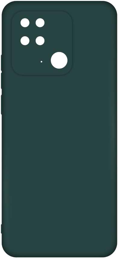 Чохол для смартфону ACCLAB Silicone Case for Xiaomi Redmi 10C Dark Green (1283126602313)