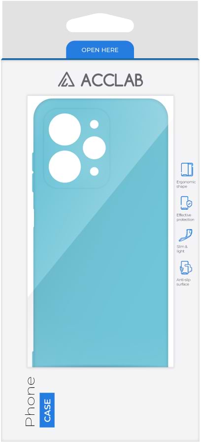 Фото - Чехол для смартфона ACCLAB Silicone Case for Xiaomi Redmi 12 Blue (1283126602337)