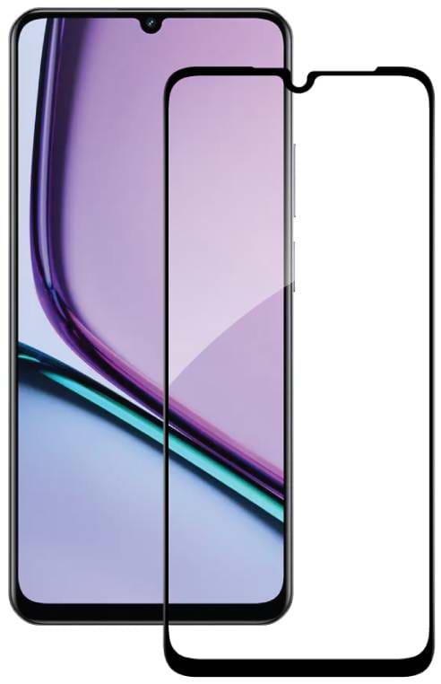 Защитное стекло для смартфона ACCLAB 9H for Realme Note 60 Black (1283126608957)