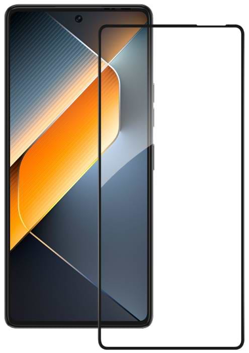 Защитное стекло для смартфона ACCLAB 9H for Tecno Pova 6 Pro / Pova 6 Black (1283126593239)