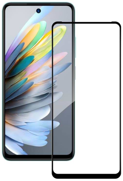 Защитное стекло для смартфона ACCLAB 9H for ZTE Blade A75 Black (1283126620874)