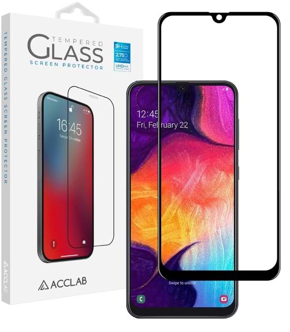 Захисне скло для смартфону ACCLAB Full Glue for Samsung A30 (1283126508554)