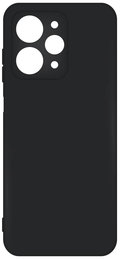Чохол для смартфону ACCLAB Silicone Case for Xiaomi Redmi 12 Black (1283126602368)