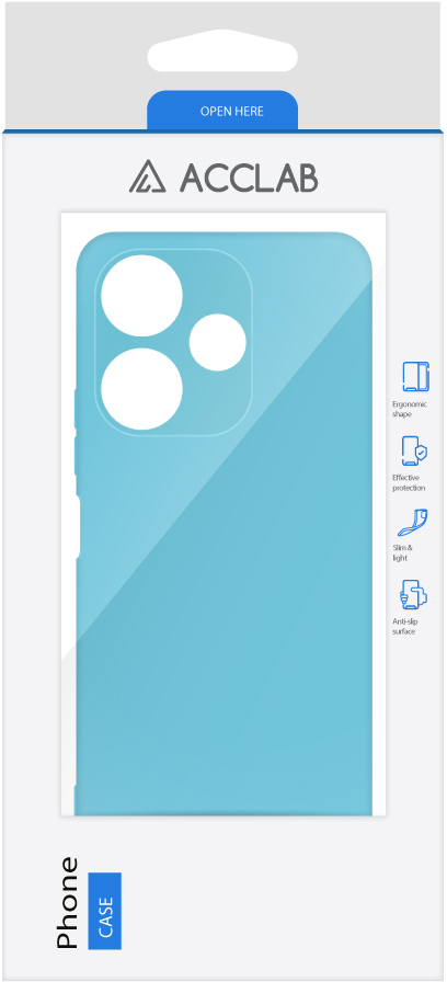 Фото - Чехол для смартфона ACCLAB Silicone Case for Xiaomi Redmi 13 Blue (1283126602412)