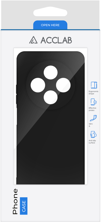 Фото - Чехол для смартфона ACCLAB SoftShell for Xiaomi Redmi A4 Black (1283126626791)