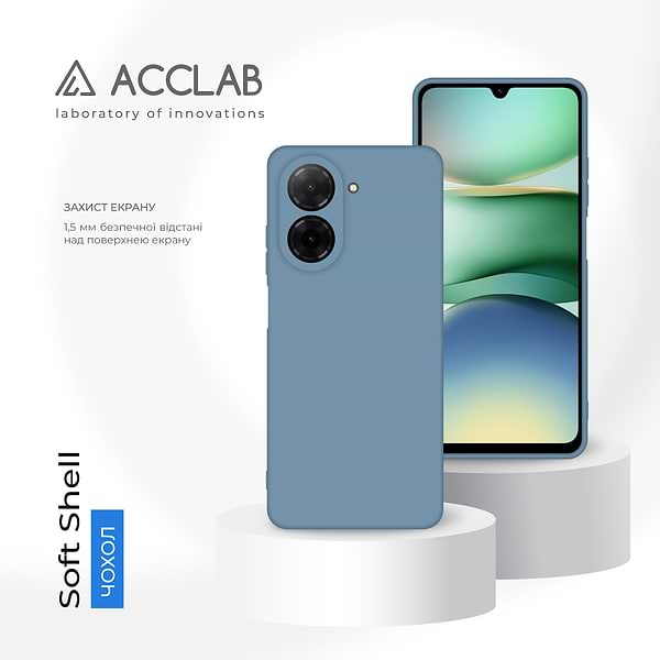Фото - Чехол для смартфона ACCLAB SoftShell for Xiaomi Redmi A5 Blue (1283126626500)