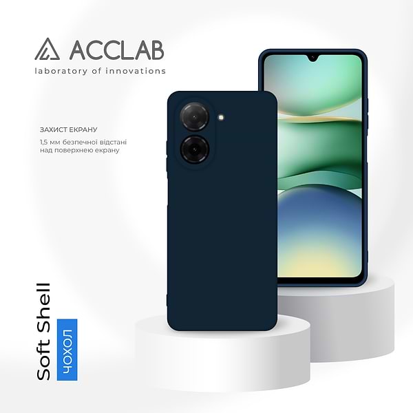Фото - Чехол для смартфона ACCLAB SoftShell for Xiaomi Redmi A5 Blue (1283126626517)