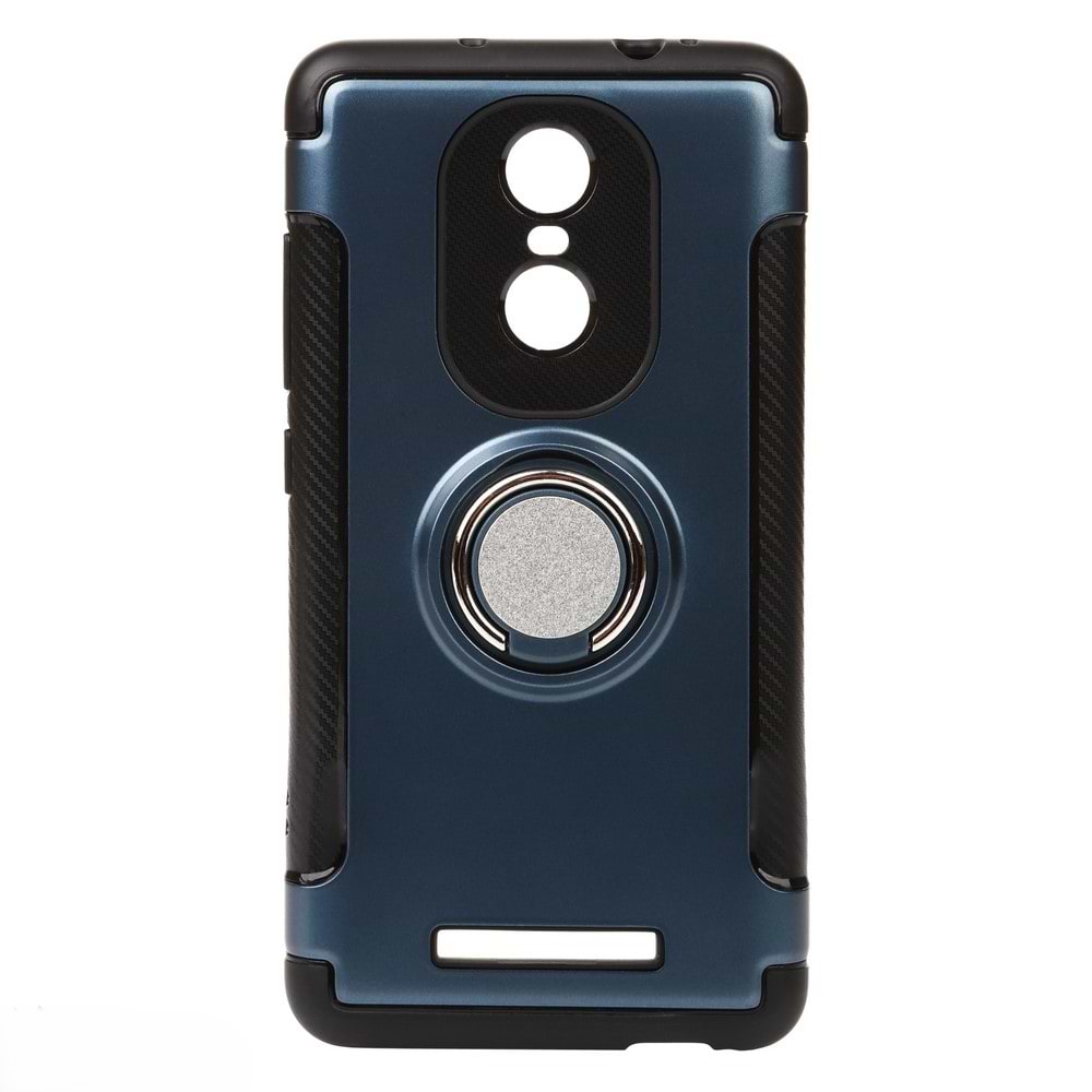 Чехол для смартфона BeCover Magnetic Ring Stand for Xiaomi Redmi Note 3 Deep Blue (701917) - Фото 1