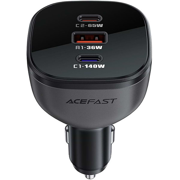 Фото - Автомобільний зарядний пристрій AceFast 3xUSB 165W (2xUSB-C + USB-A) B14 (6974316282938)