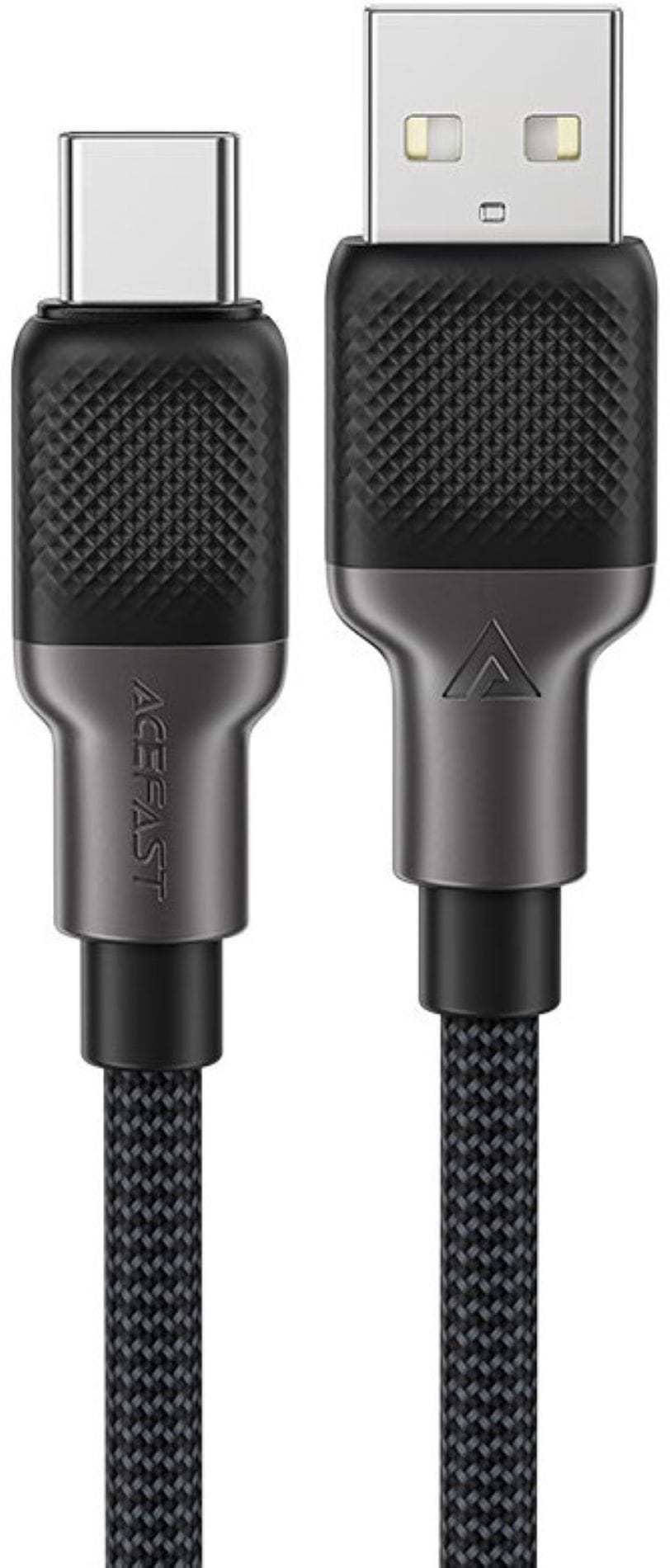 Кабель синхронизации данных AceFast USB 2.0 USB-A to USB-C, 1,2 м, 3.0A, silicone braid C10-04 (6974316283126)
