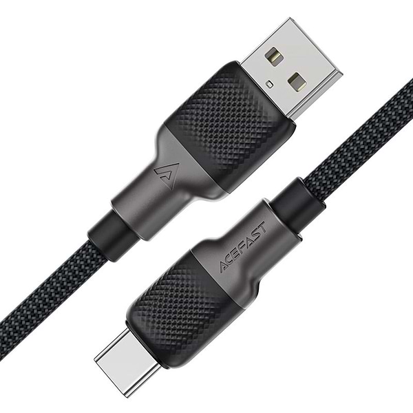 Фото - Кабель синхронизации данных AceFast USB 2.0 USB-A to USB-C, 1,2 м, 3.0A, silicone braid C10-04 (6974316283126)