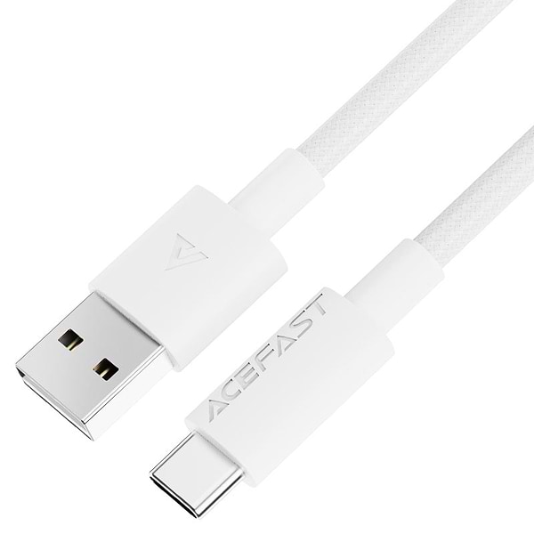 Фото - Кабель синхронизации данных AceFast C18-04 USB-A to USB-C White (6974316284260) Фото - Кабель синхронизации данных AceFast C18-04 USB-A to USB-C White (6974316284260)